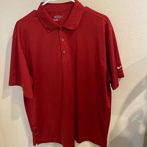 Mens Nike Golf polo red size XL
